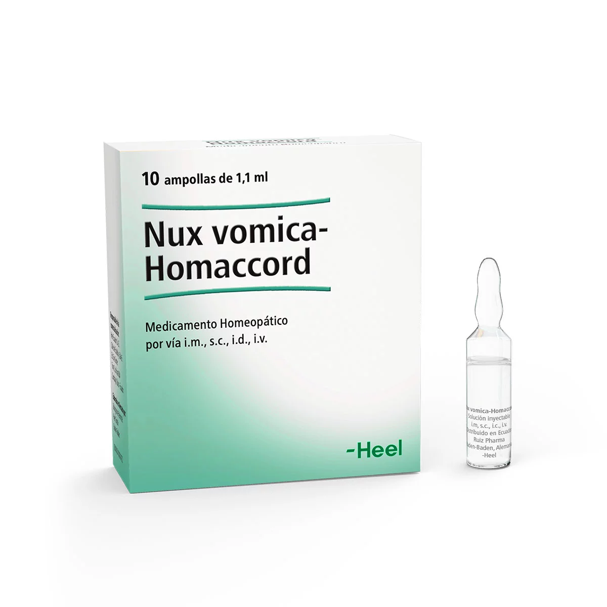 Nux Vomica Ampollas